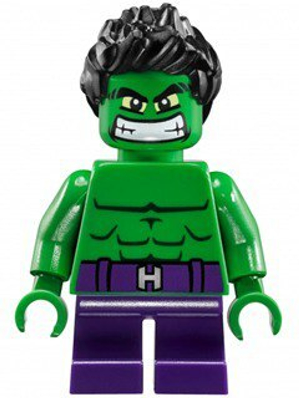 Минифигурка LEGO sh0252 Халк (короткие ноги)