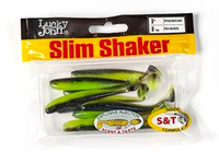 Мягкая съедобная приманка LJ Pro Series Slim Shaker 3in (76 мм), цвет T53, 8 шт