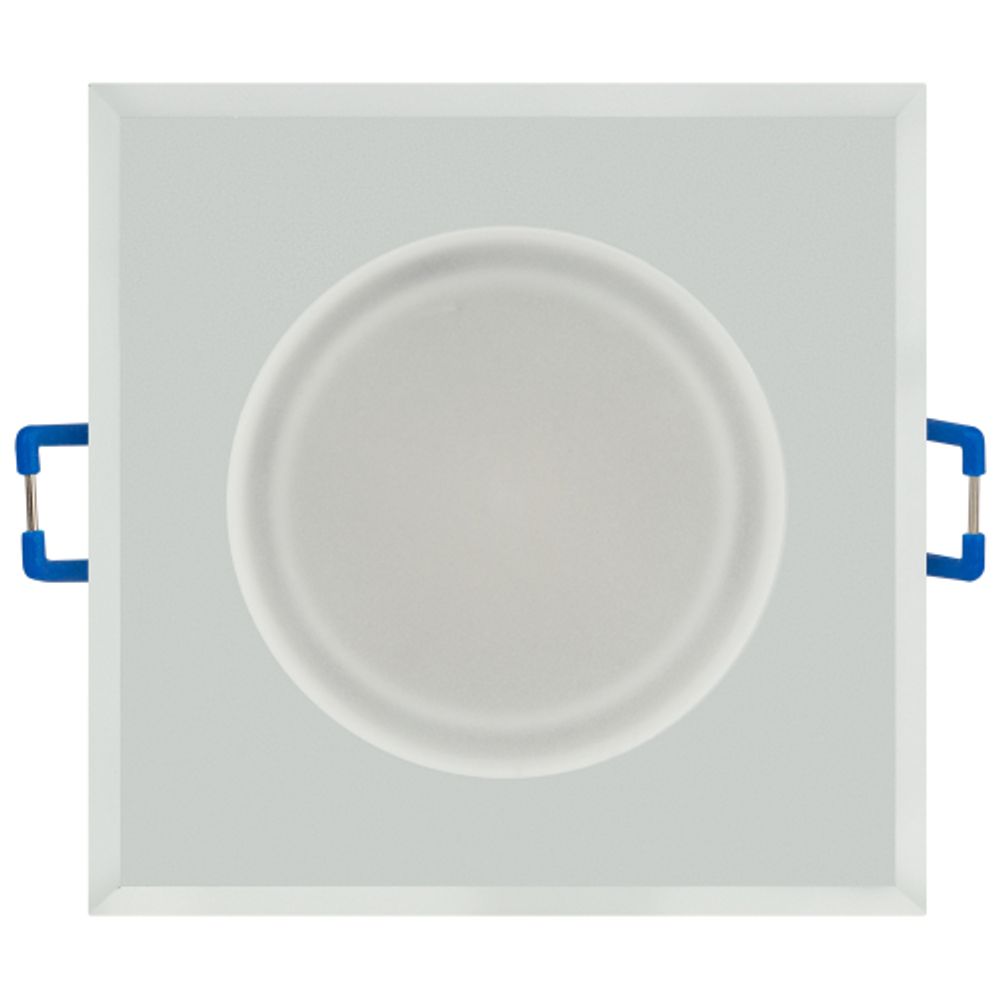 Светильник встраиваемый декоративный ЭРА DK104 WH под лампу MR16 GU5.3 белый