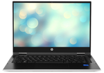 14" Ноутбук HP Pavilion x360 Convertible 14-dw1006ur (1920x1080,  Intel Core i3-1115G4, RAM 8ГБ,SSD 256ГБ, Intel UHD Graphics, Win 10Pro)