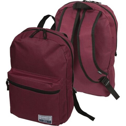 Рюкзак подростковый 40*29*17см deVENTE "Бордовый" полиэстер, 1 отд, 1 пер.карм