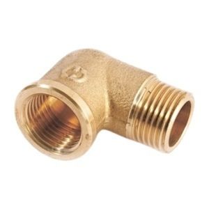 Угольники Stout с резьбой НВ латунь SFT-0011