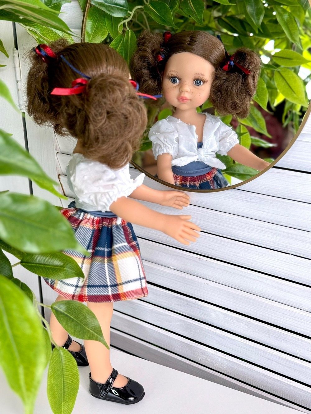 Кукла для девочки 32см Пепи виниловая (04672)