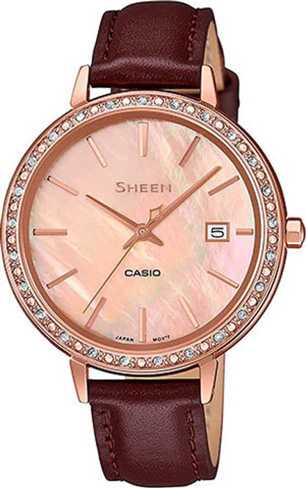 Японские наручные часы Casio Sheen SHE-4052PGL-4A
