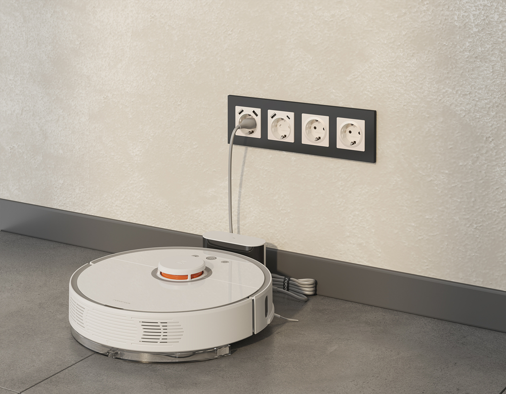 MA329010 Комплект механизма электрической розетки ALFA Бежевый матовый 2USB A+A 18W (быстрая зарядка) с/з QUANT (AP3290, VM155)