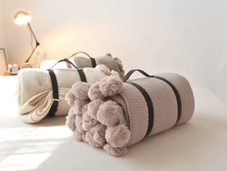 Плед 220х240 Sofi De MarkO Эрмес молоко