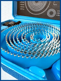 Коронка по дереву усиленная Профи. 19-127мм. Набор 16 предметов