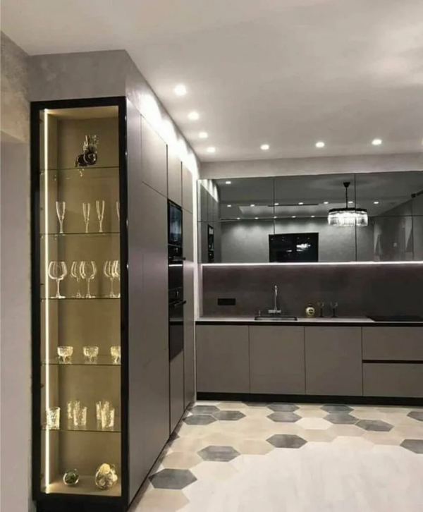 Примеры современных дизайнов кухонь из интернета