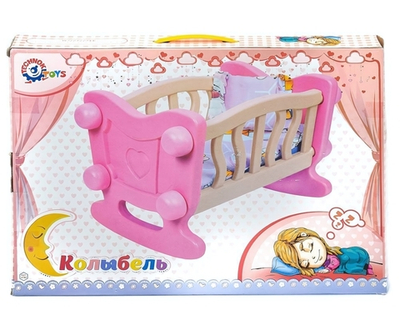 Колыбель для куклы, коробка 4180 (Технок)