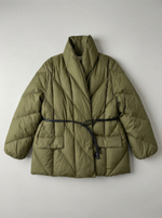 Пуховик с поясом HEWSTON