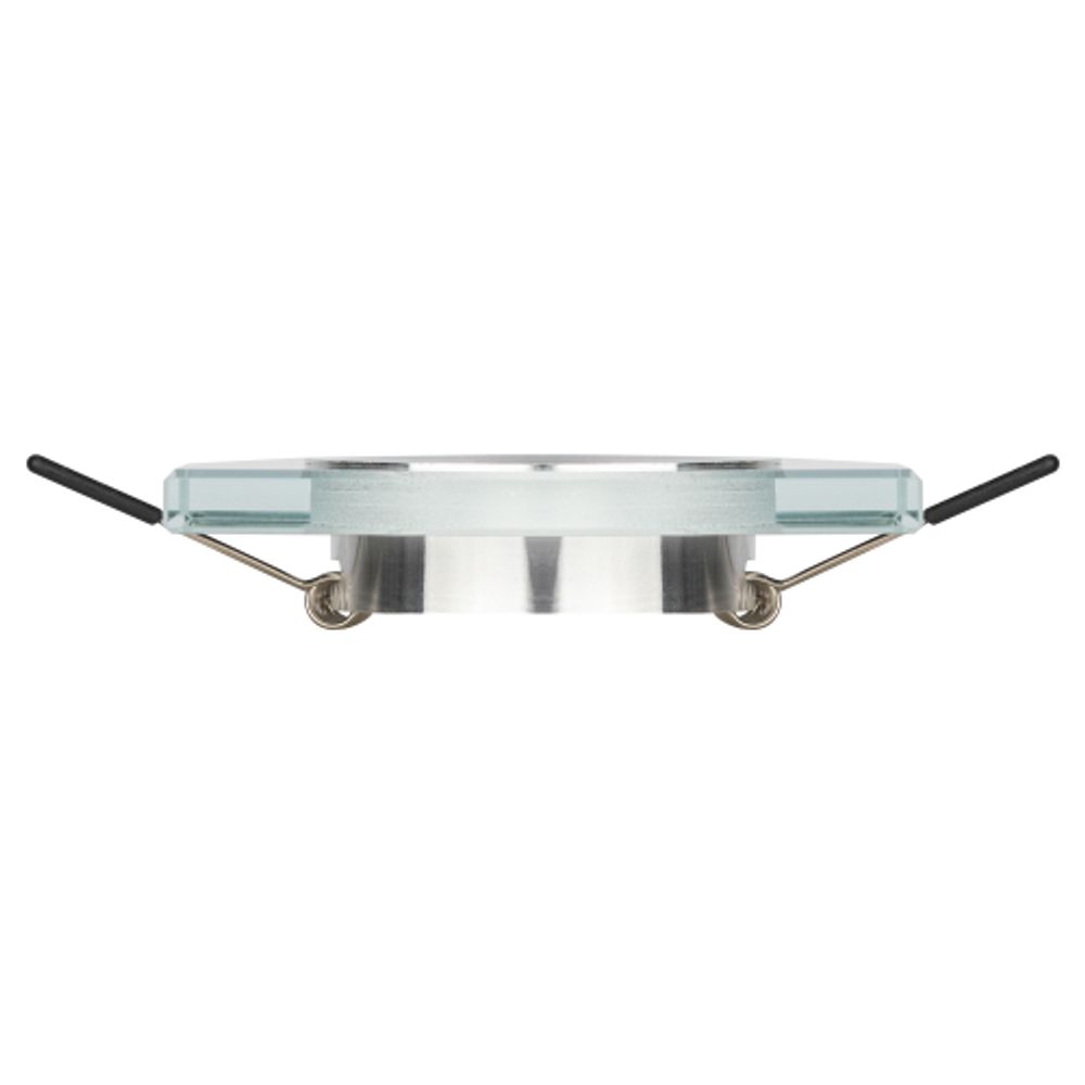 Светильник встраиваемый декоративный ЭРА DK8 CH/WH под лампу MR16 GU5.3 квадратный зеркальный/хром