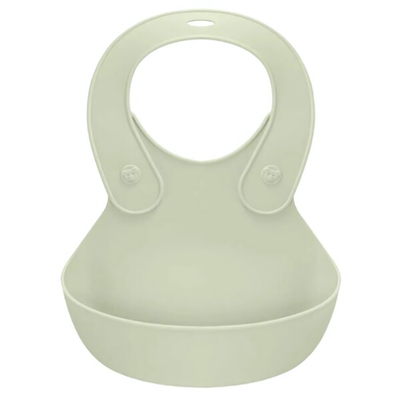 Нагрудник детский 280х216х50 мм (зеленый)