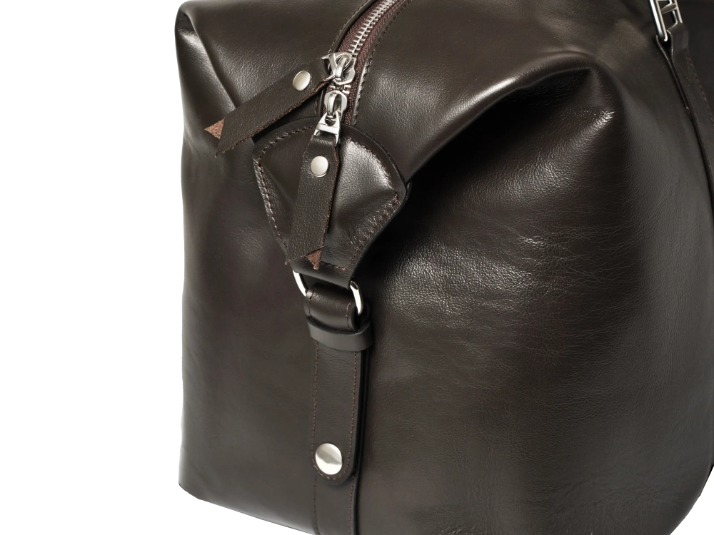 Дорожная сумка из натуральной кожи "Atlas Brown"