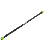 Бодибар BB-301, 3 кг, неопреновый, черный/зеленый