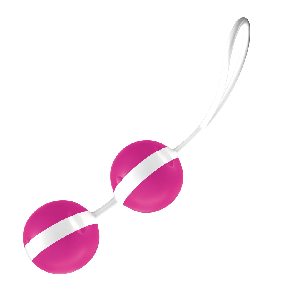 Вагинальные шарики Joyballs Trend ярко розово-белые
