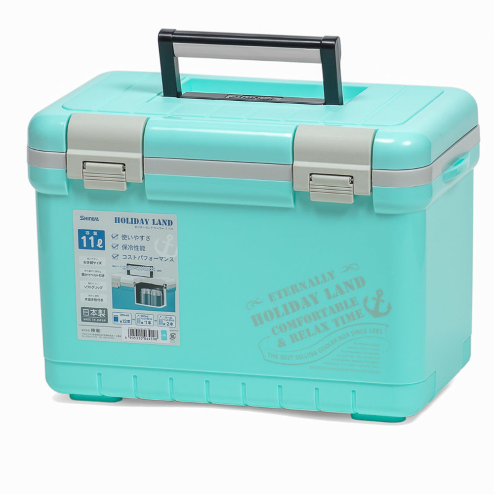 Термобокс SHINWA Holiday Land Cooler 11H синий