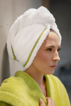 Полотенце для головы 68х25 Abyss & Habidecor Сурф 302 белое