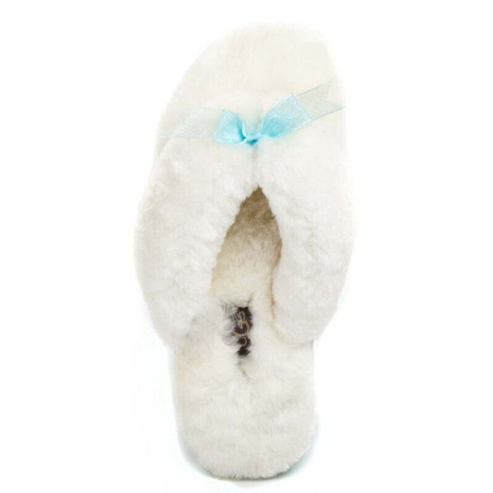 Ugg Fluff Flip Flop II — White