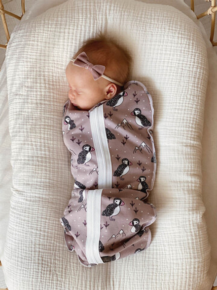 Утеплённый кокон Mjölk Птички