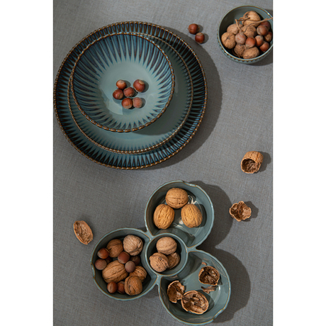 Набор из двух пиал темно-серого цвета из коллекции Kitchen Spirit, 10см