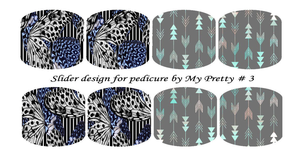 Слайдер-дизайн для педикюра # 3 pedicure