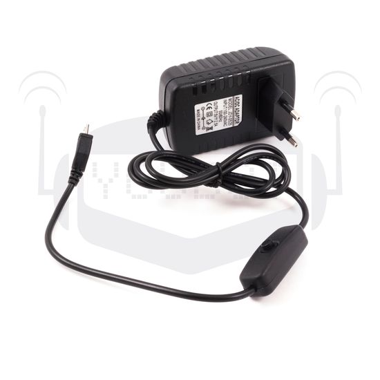 Блок питания Raspberri Pi ZERO/2B/3B+ 5V2.5A MICRO USB