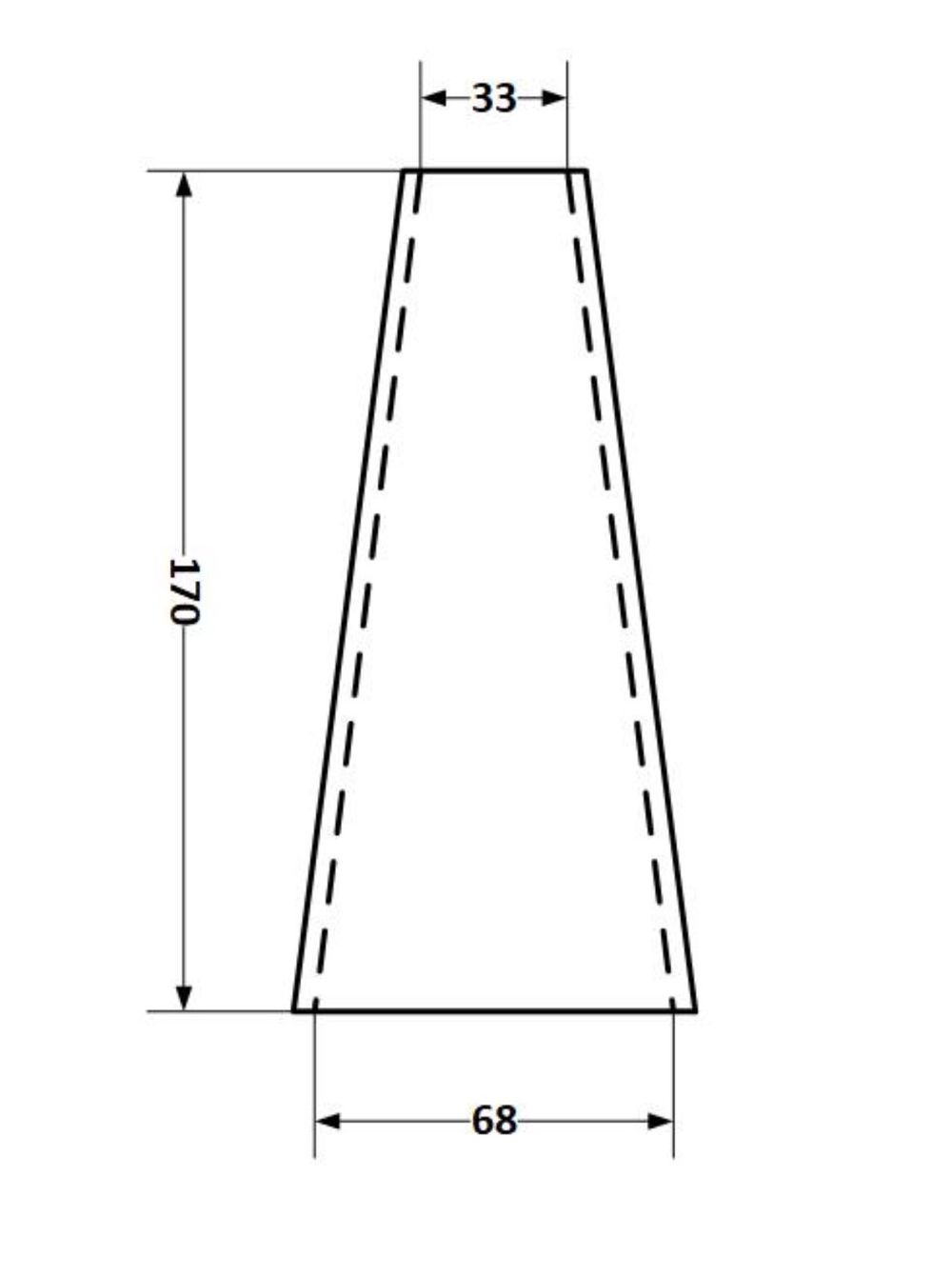 Конус для пряжи картонный 10 штук