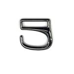 Крючки для босоножек 20 мм, темный никель