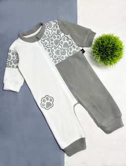 Флисовый Комбинезон Лапки