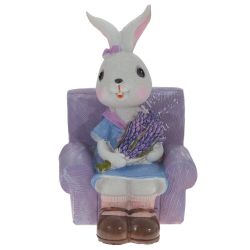 GAEM Фигурка декоративная "Заяц", L9 W9 H13 см, 2в.