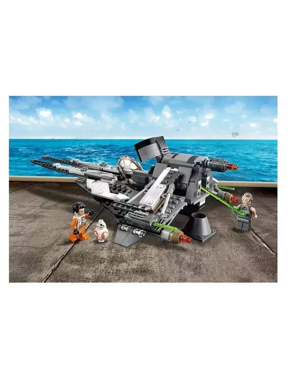 Конструктор Star Wars Перехватчик СИД Чёрного аса 408 дет