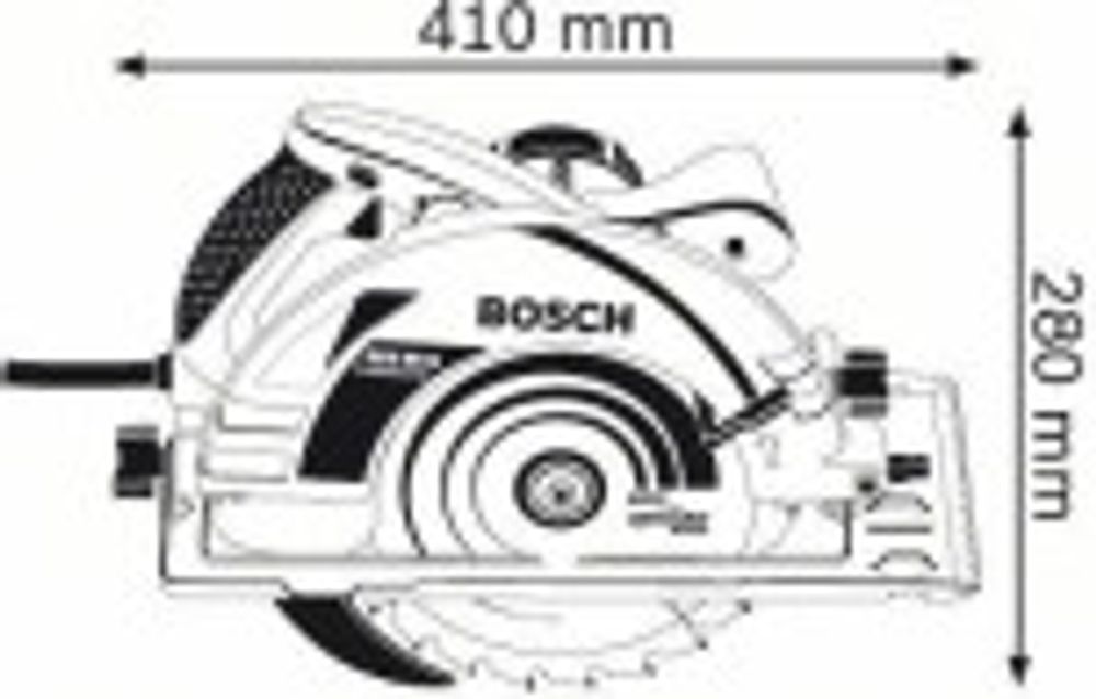 Дисковая пила сетевая BOSCH GKS 85 G 060157A900