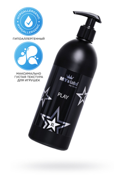 Лубрикант для секс игрушек MyLube, Play, на водной основе, 500 мл