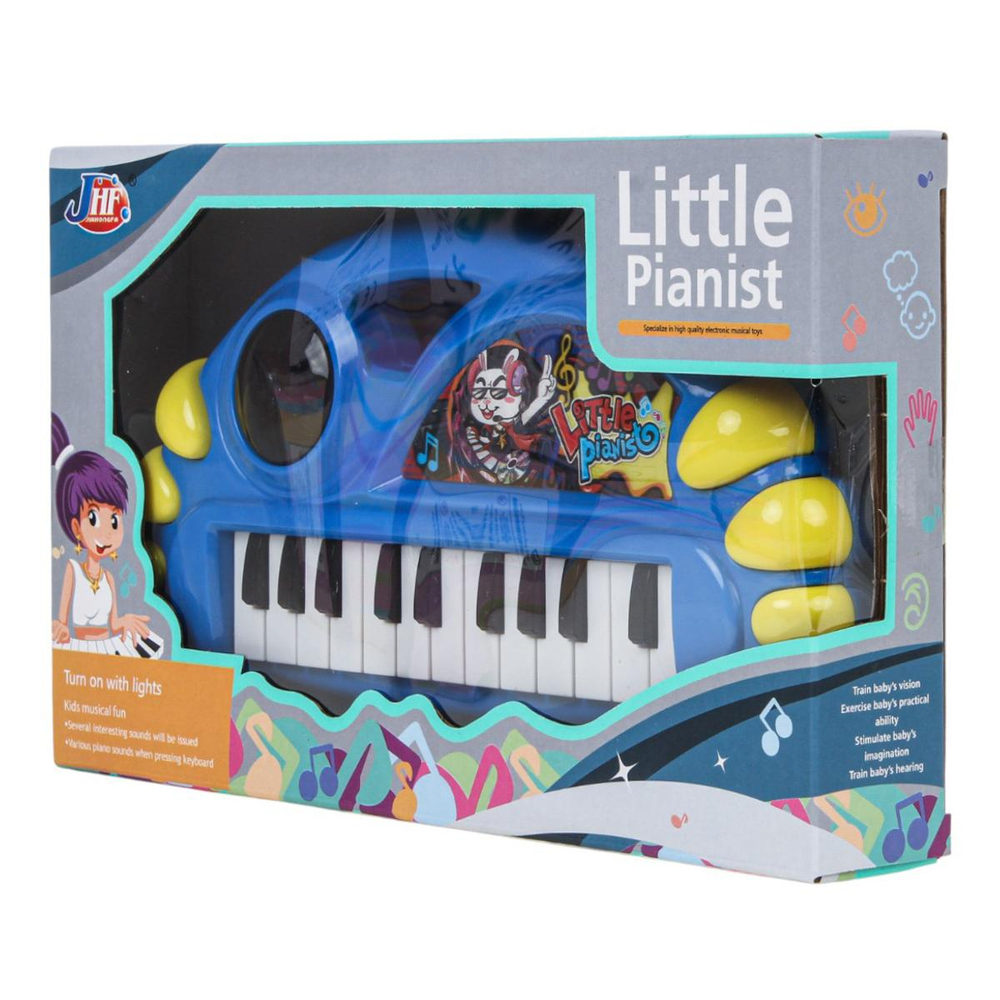 Пианино на бат., коробка J96-01