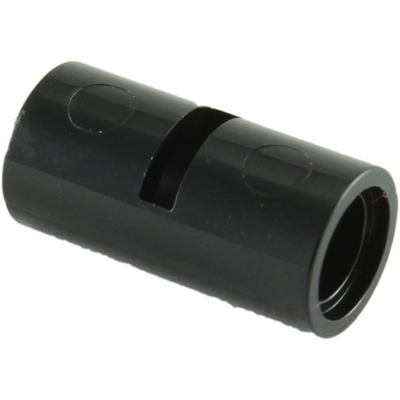 Lego 50шт Соединитель 2L контактный круглый с прорезью (черный) 62462 / 4526982 / 6173119