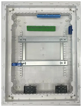 Бокс ABB UK624E3 24 внутренний с металлической дверцей с винтовыми N/PE