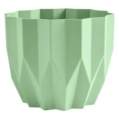 Кашпо "Геометрия" (0,8л.) Цв. Мята (Арт. КШ-4117)