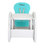 PITUSO Стул-трансформер для кормления SWAN Turquoise/Бирюзовый