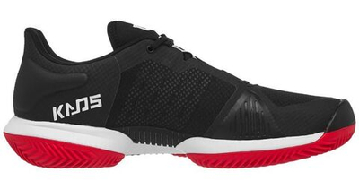 Мужские кроссовки теннисные Wilson Kaos Swift Clay - black/pear blue/wilson red