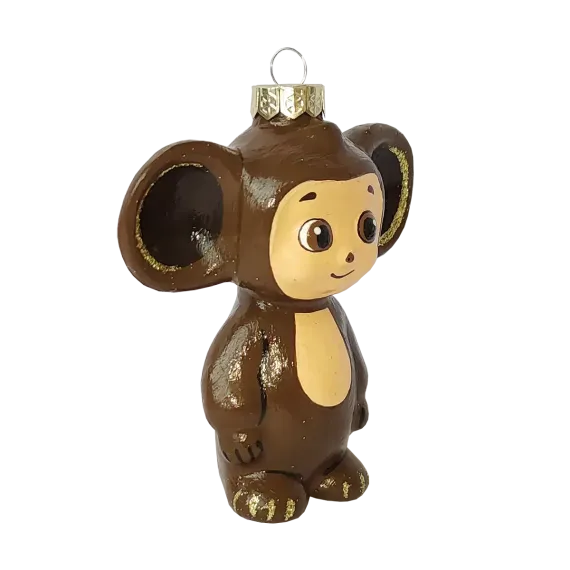 ФУ4-2212 Ёлочное украшение Чебурашка h-9 см., Коломеев