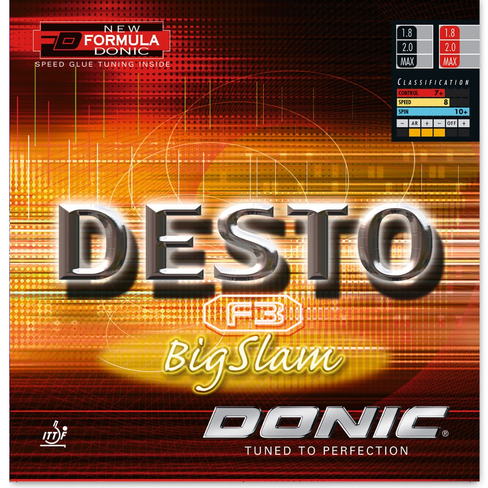 Накладка для настольного тенниса Donic Desto F3 Big Slam