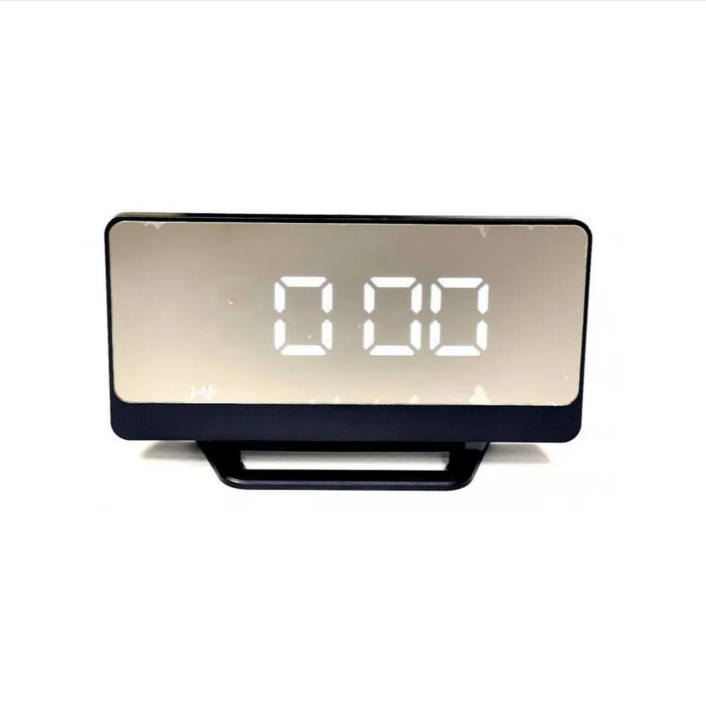 Часы зеркальные LED MIRROR NA-068 Белое свечение USB