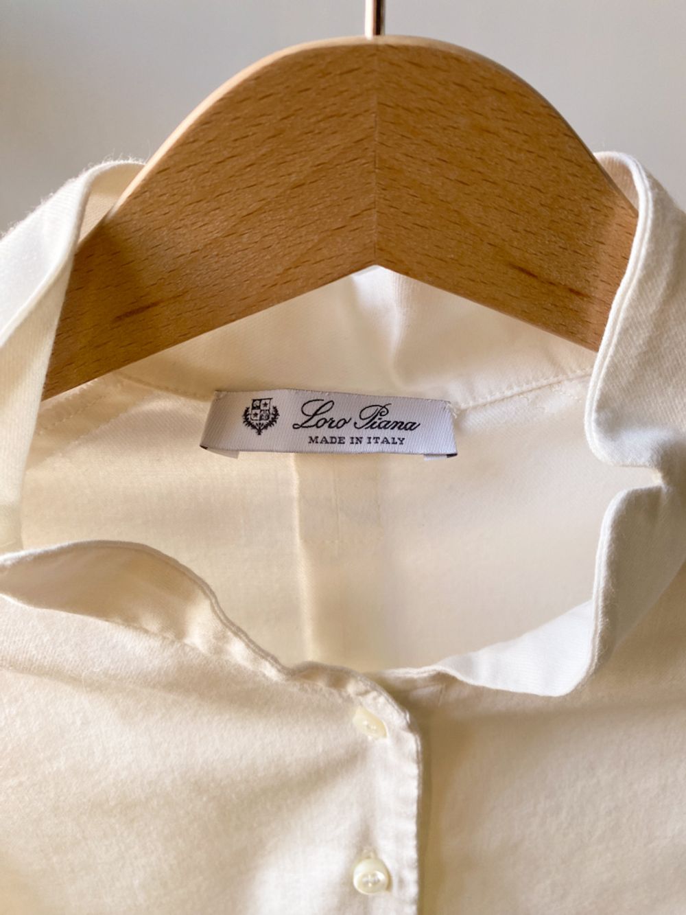 Хлопковая блузка  Loro Piana, 116