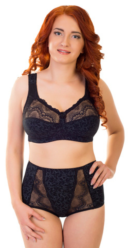 2918/C трусы "Черный с серым" (1101,1102)