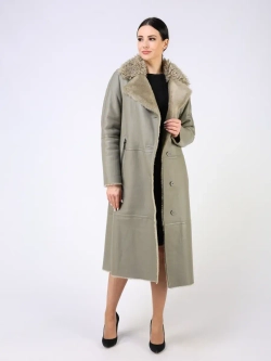 Дубленка зимняя натуральная длинная