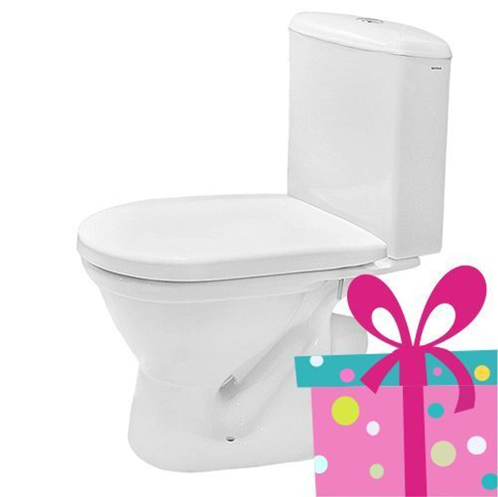 Унитаз-компакт Santek Алькор  с сидением стандарт