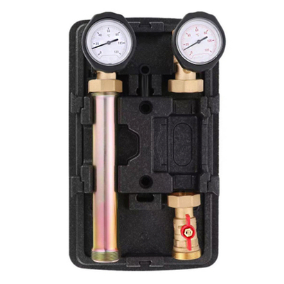 ViEiR Насосная группа прямого контура, из нерж.стали 1"ВР, 1x1/2"НР (VP226)