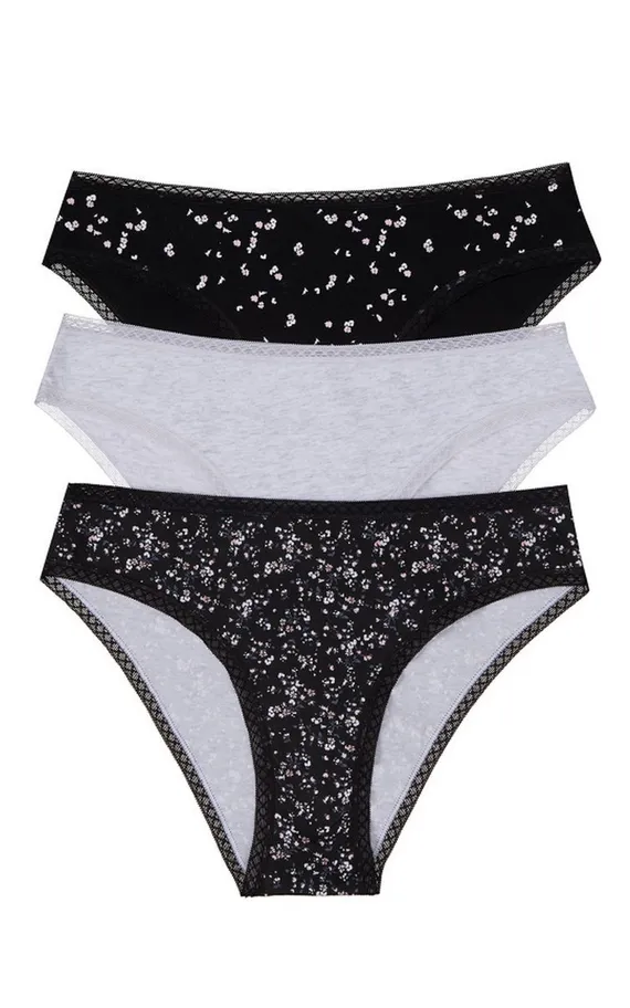 40350 HEY-HEY Трусы бразильяно 3 шт. в упаковке