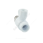 Кран шаровой PP-R белый Дн 20х1/2" НР прямой для радиатора RTP (РосТурПласт) 27853