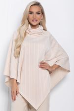 Пончо Арина (молочное) Б11008 LT Collection